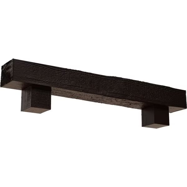 Kit w/ Alamo Corbels, Premium Mahogany, 8
